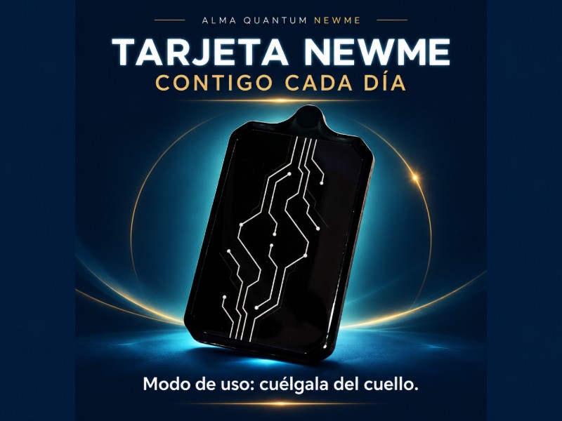 ALMA QUANTUM NEWME  TARJETA DE ENERGIA CUANTICA gallery1