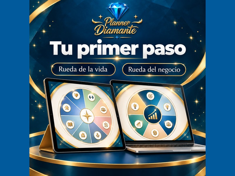 Planner Diamante | Herramientas digitales coaching vida y negocio gallery1